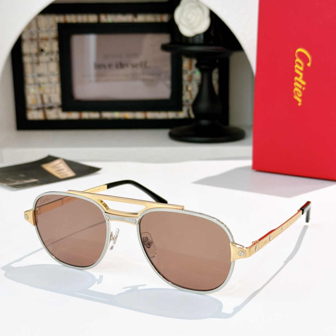 Cartie*MODEL:CT0477SSIZE：56□20-145🔝🔝 变色