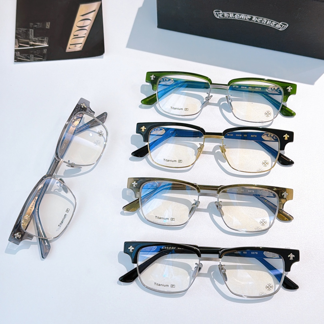 CHROME HEART*MODEL:8878SIZE: 55口18-155🔝🔝