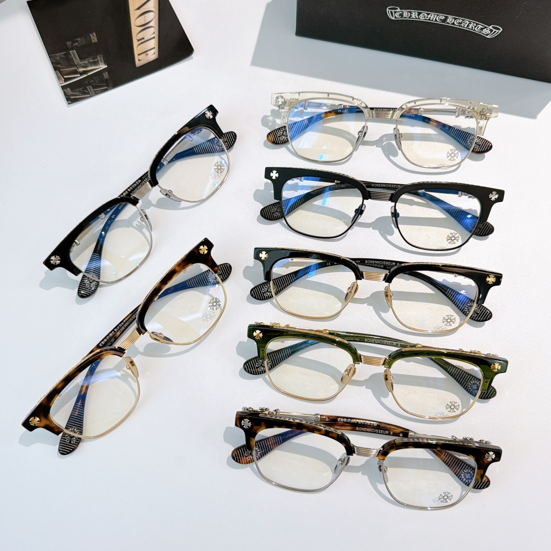 CHROME HEART*MODEL: BONENNOISSEUR II SIZE: 53口15-150