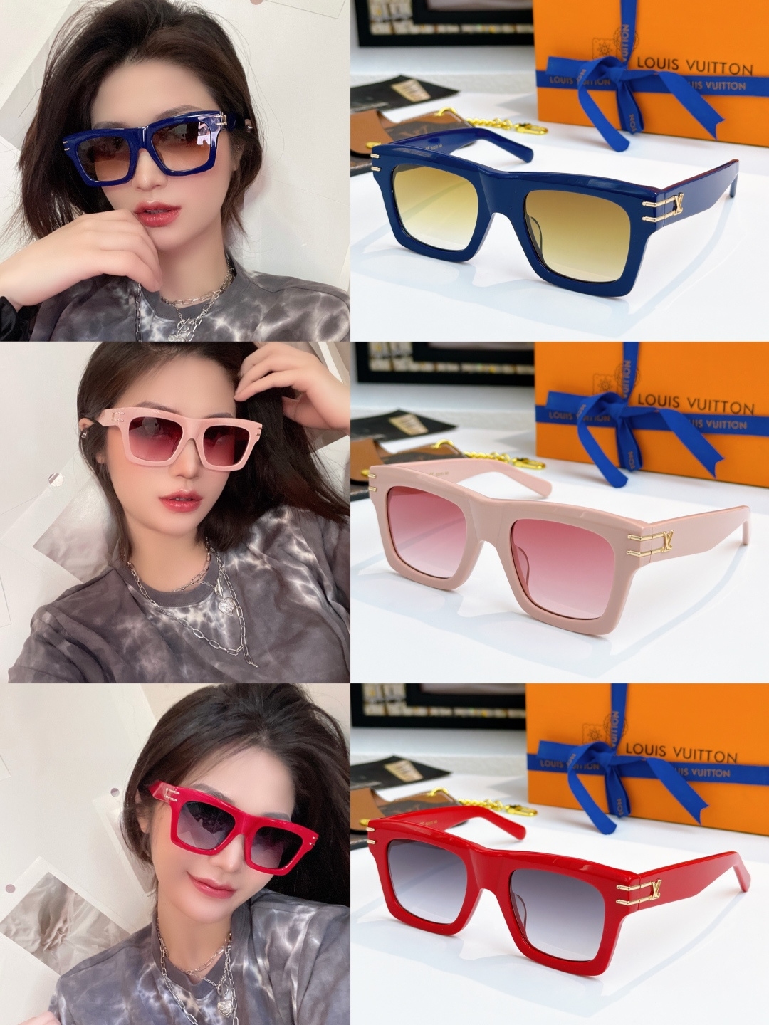 LOUIS VUITTO* MOD: Z1484 Z1485 Z1486 TALLA: 52口23-145