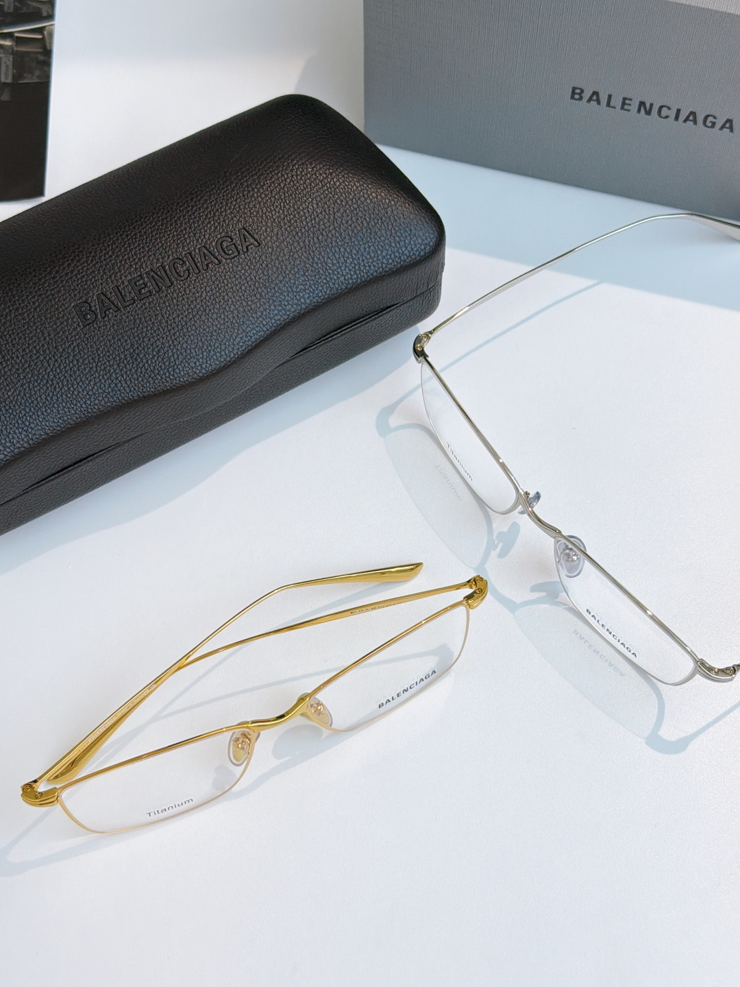 纯钛 Titanium BALENCIAG*MODEL：BB0415OSIZE：60口14-145🔝🔝