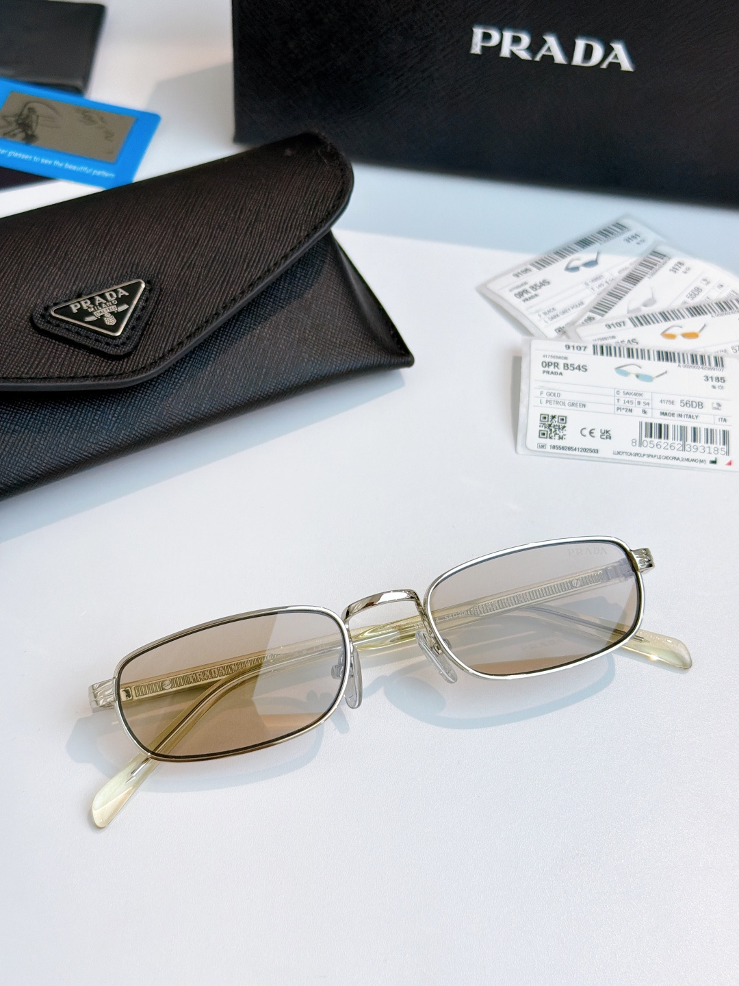 zP开模高版本PRADAMODEL：PRB54SSIZE：54口20-145黑色为进口尼龙偏光🔝🔝