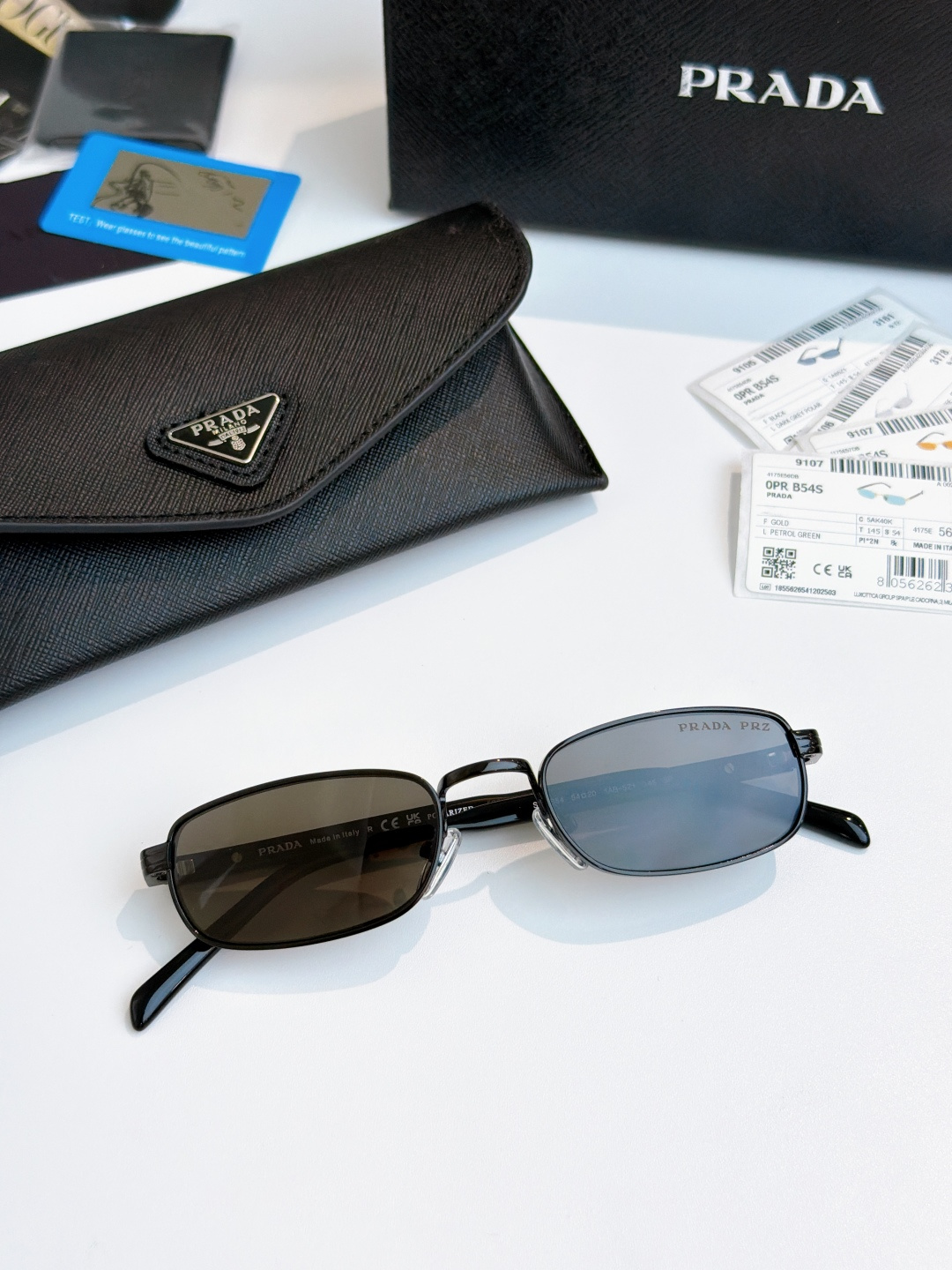 zP开模高版本PRADAMODEL：PRB54SSIZE：54口20-145黑色为进口尼龙偏光🔝🔝