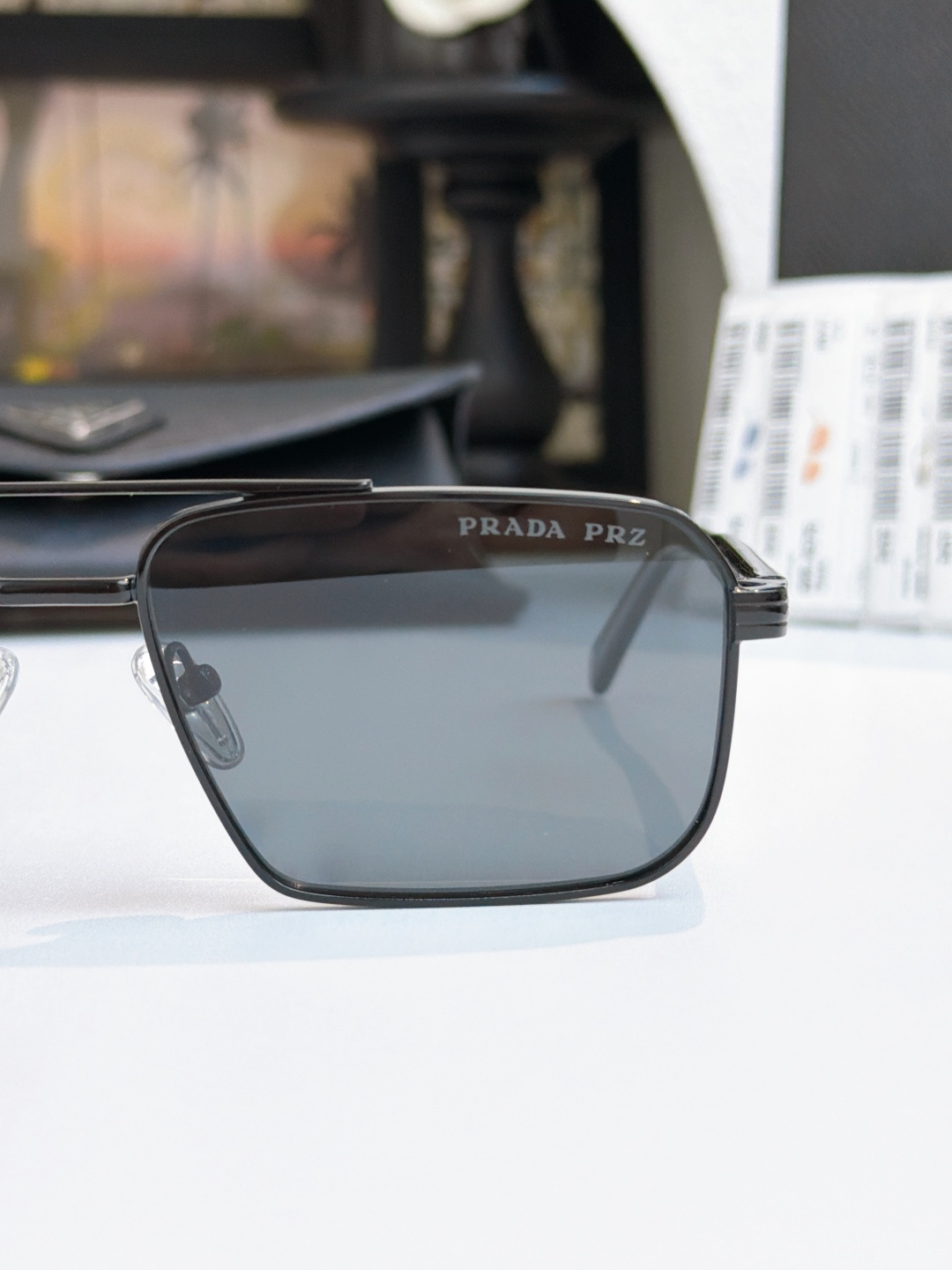 zP开模高版本PRADAMODEL：SPR A57SIZE：58口15-145黑色为进口尼龙偏光🔝🔝