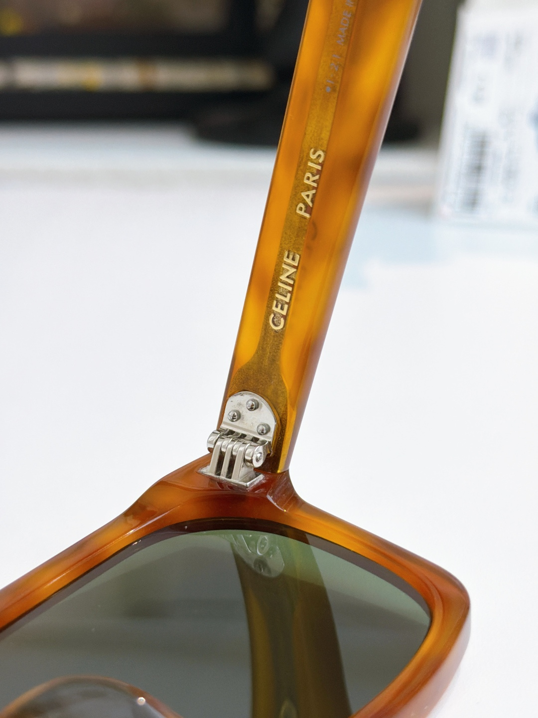 齐色到 新增官网色𝗖𝗘𝗟𝗜𝗡𝗘 高版本水晶logoMOD：40248 SIZE：54口19-145🔝🔝