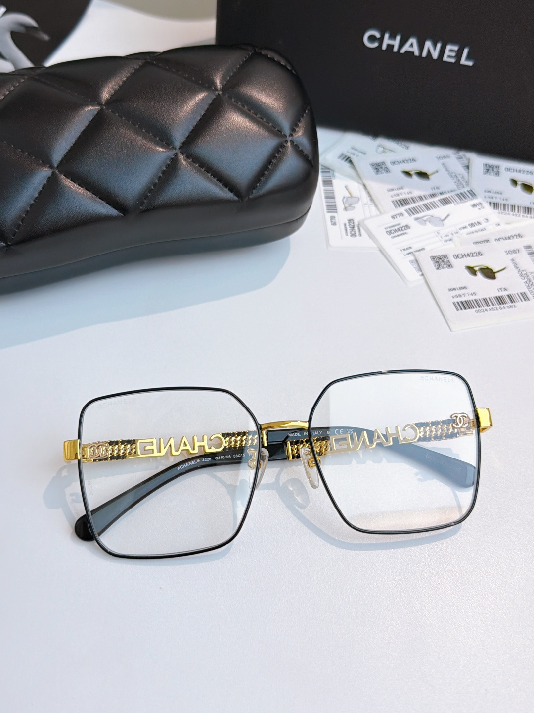 老钱风双编织字母CHANE*MOD：4226SIZE：58口18-145🔝🔝