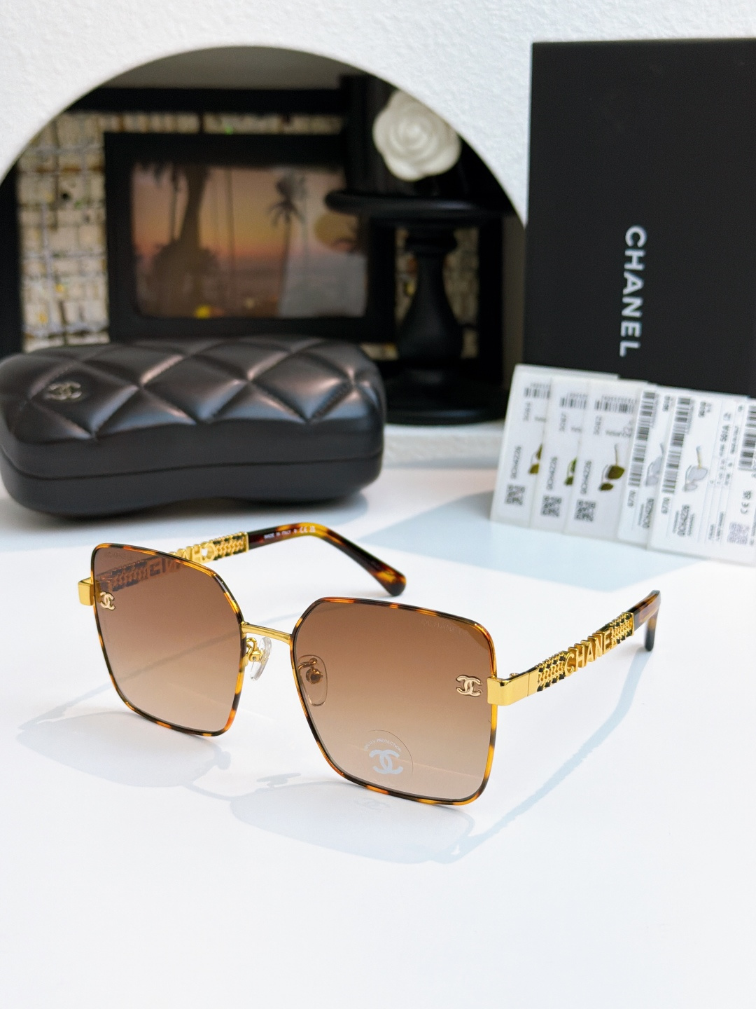 老钱风双编织字母CHANE*MOD：4226SIZE：58口18-145🔝🔝