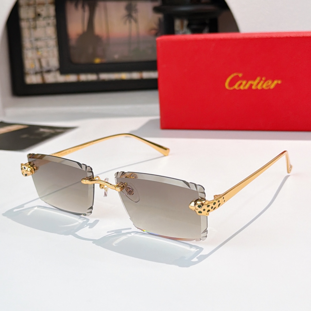 Cartier*MODEL：CT0783SSize:58口17-143🔝🔝变色➕30