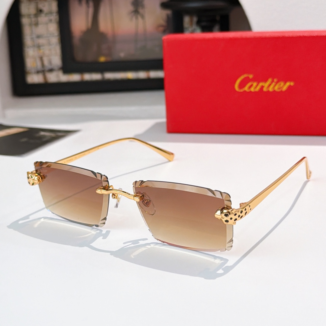 Cartier*MODEL：CT0783SSize:58口17-143🔝🔝变色➕30