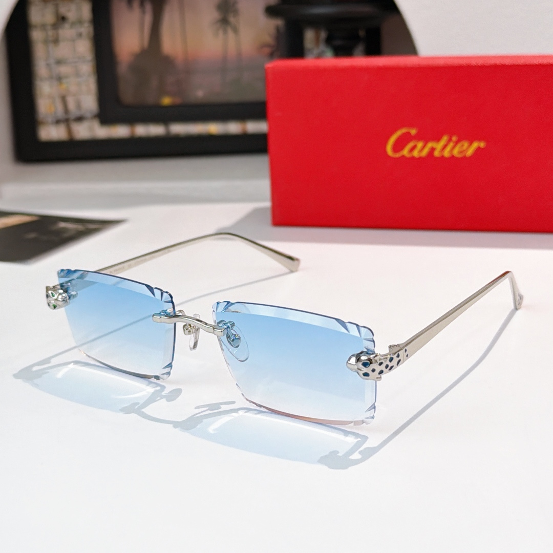 Cartier*MODEL：CT0783SSize:58口17-143🔝🔝变色➕30