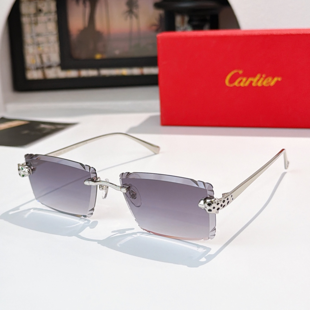 Cartier*MODEL：CT0783SSize:58口17-143🔝🔝变色➕30