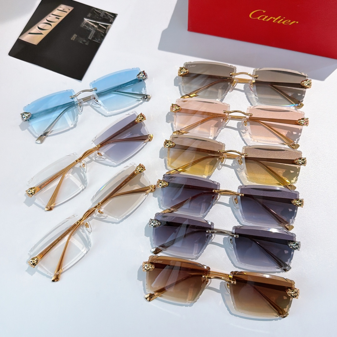 Cartier* MODEL：CT0783S Size:58口17-143