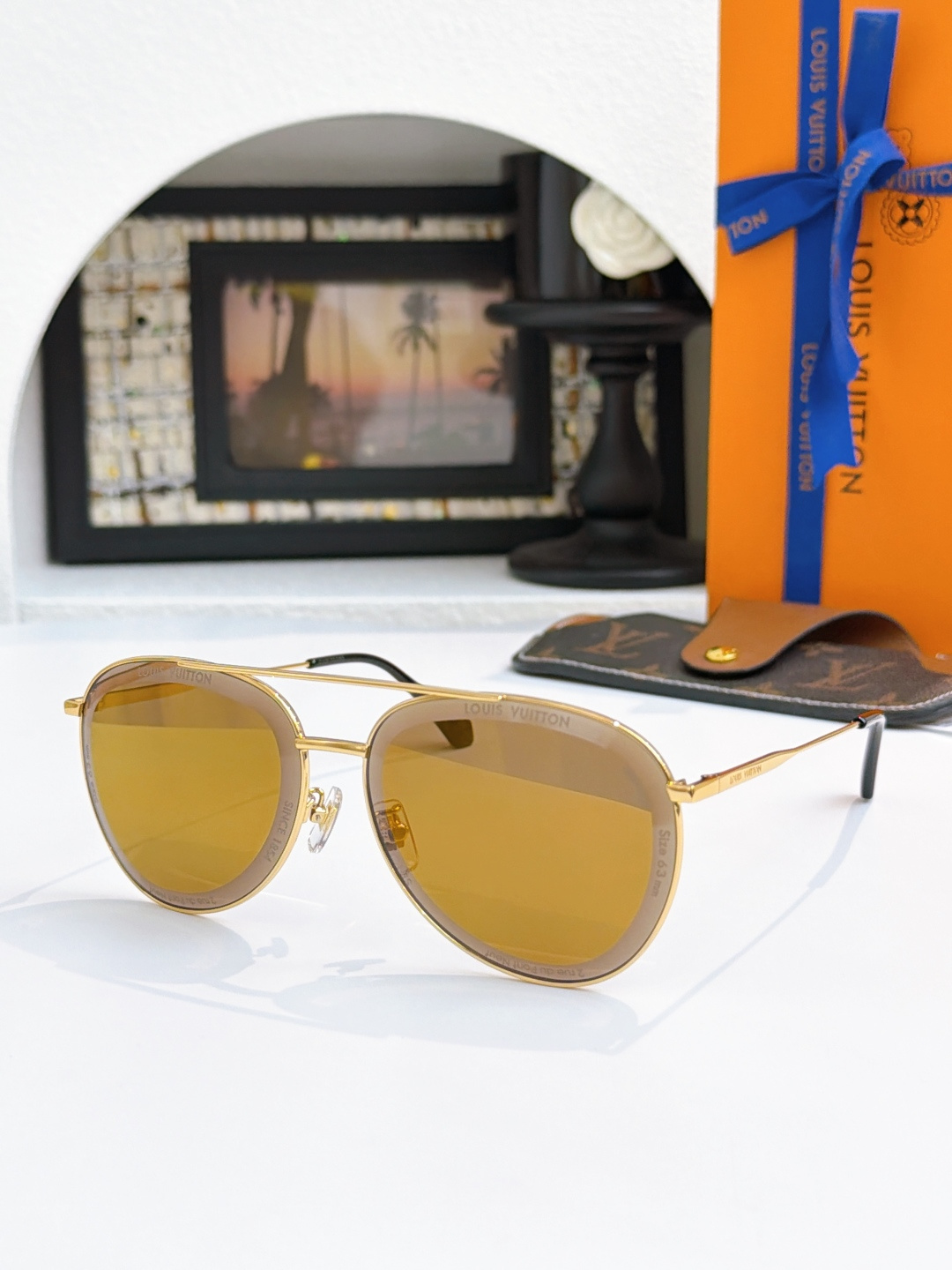 调价⚠️高版本配送彩图⚠️背面有真开口螺丝位LOUIS VUITTO*MODEL：Z2625SIZE：6