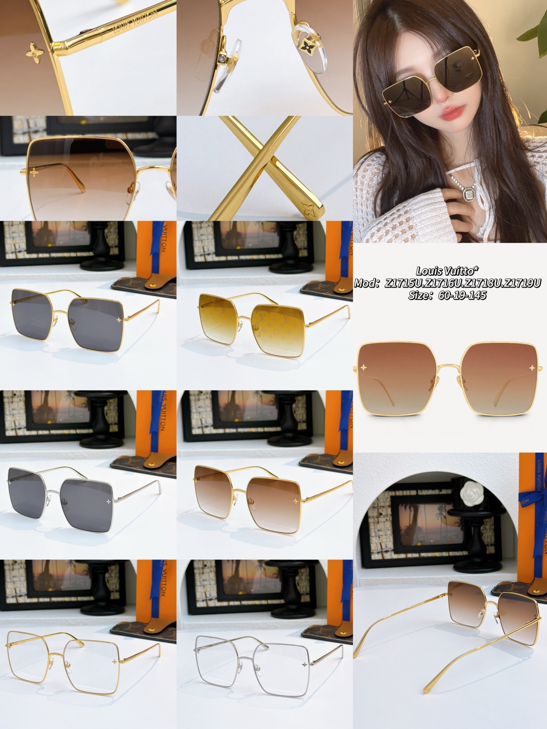 Louis Vuitto* Mod：Z1715U.Z1716U.Z1718U.Z1719U Size：60-19-145