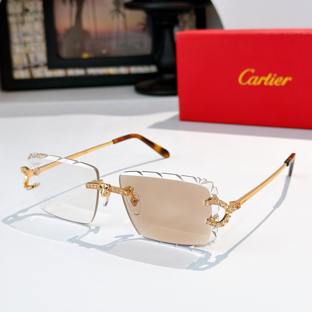Cartier MOD: CT0705S Talla: 60口16 142 🉐155变色➕30