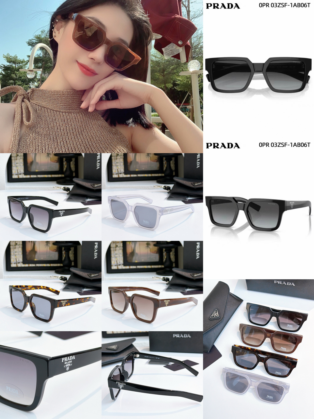 PRADA MOD: SPR 03ZS Talla: 54□20-145 Original