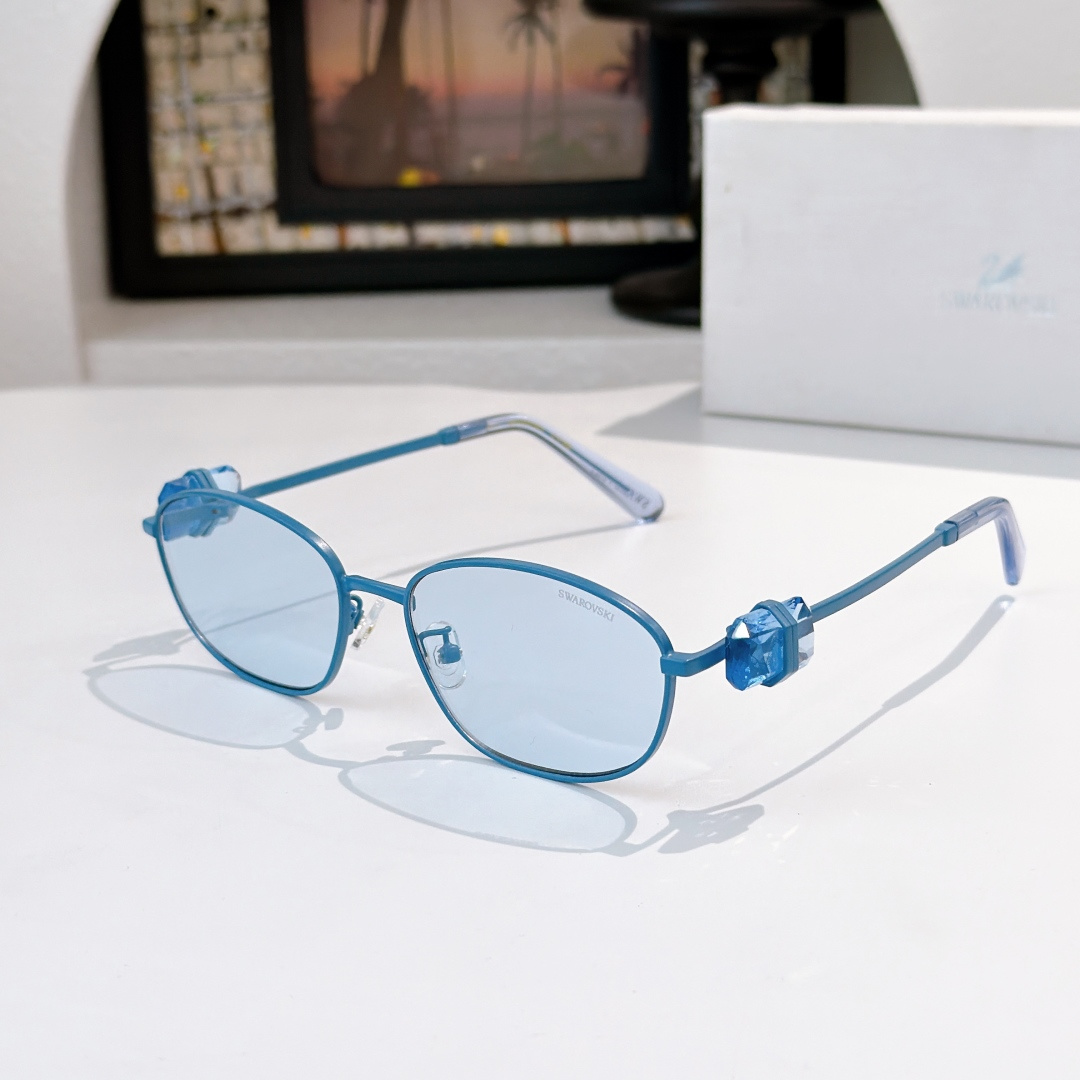 SWAROVSK*MODEL：SK 7010SIZE：58口21-130🔝🔝