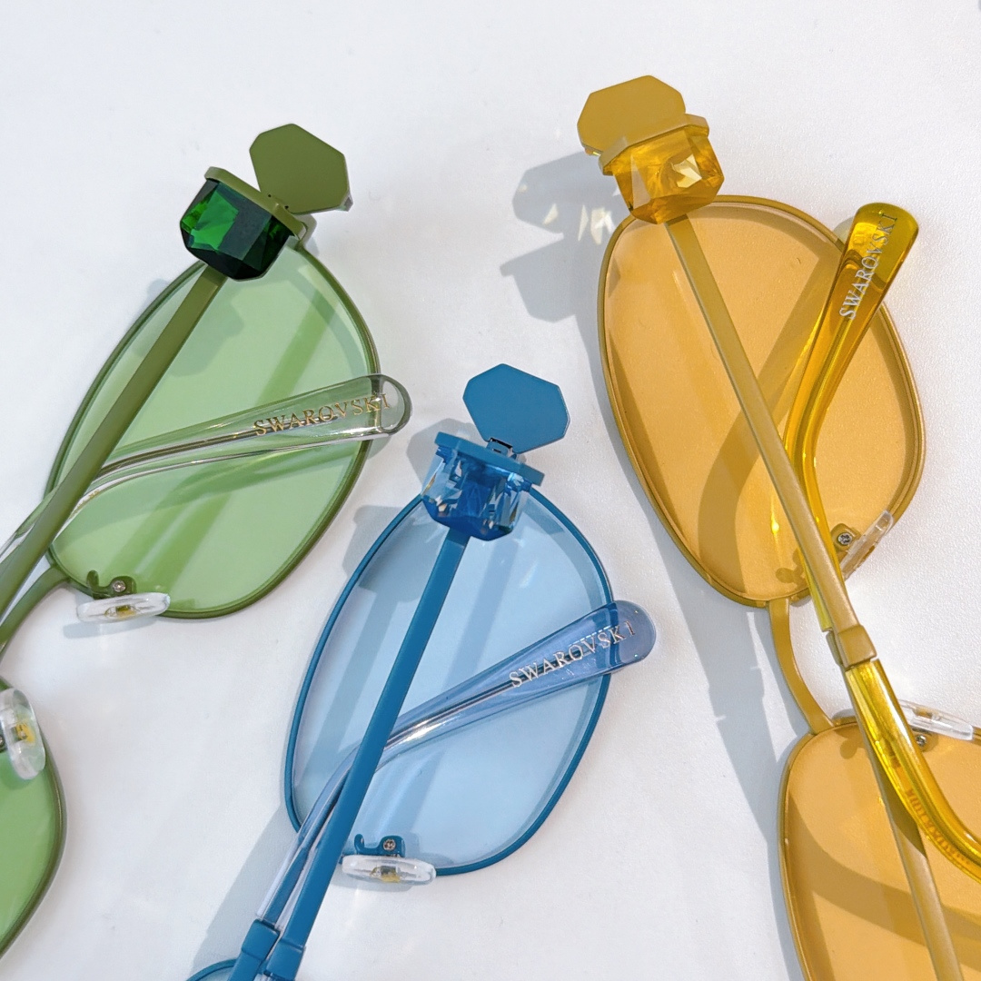 SWAROVSK*MODEL：SK 7010SIZE：58口21-130🔝🔝