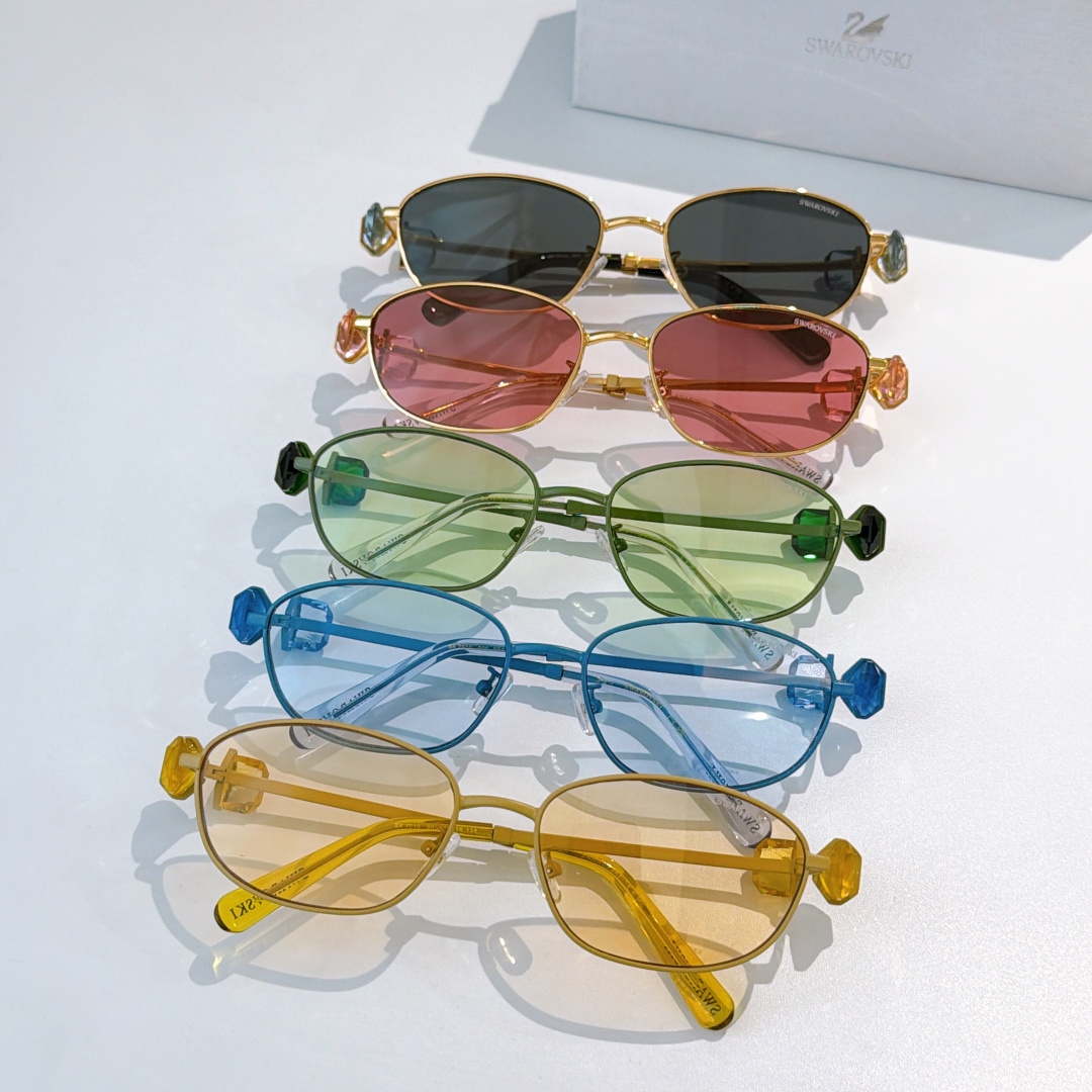 SWAROVSK*MODEL：SK 7010SIZE：58口21-130🔝🔝