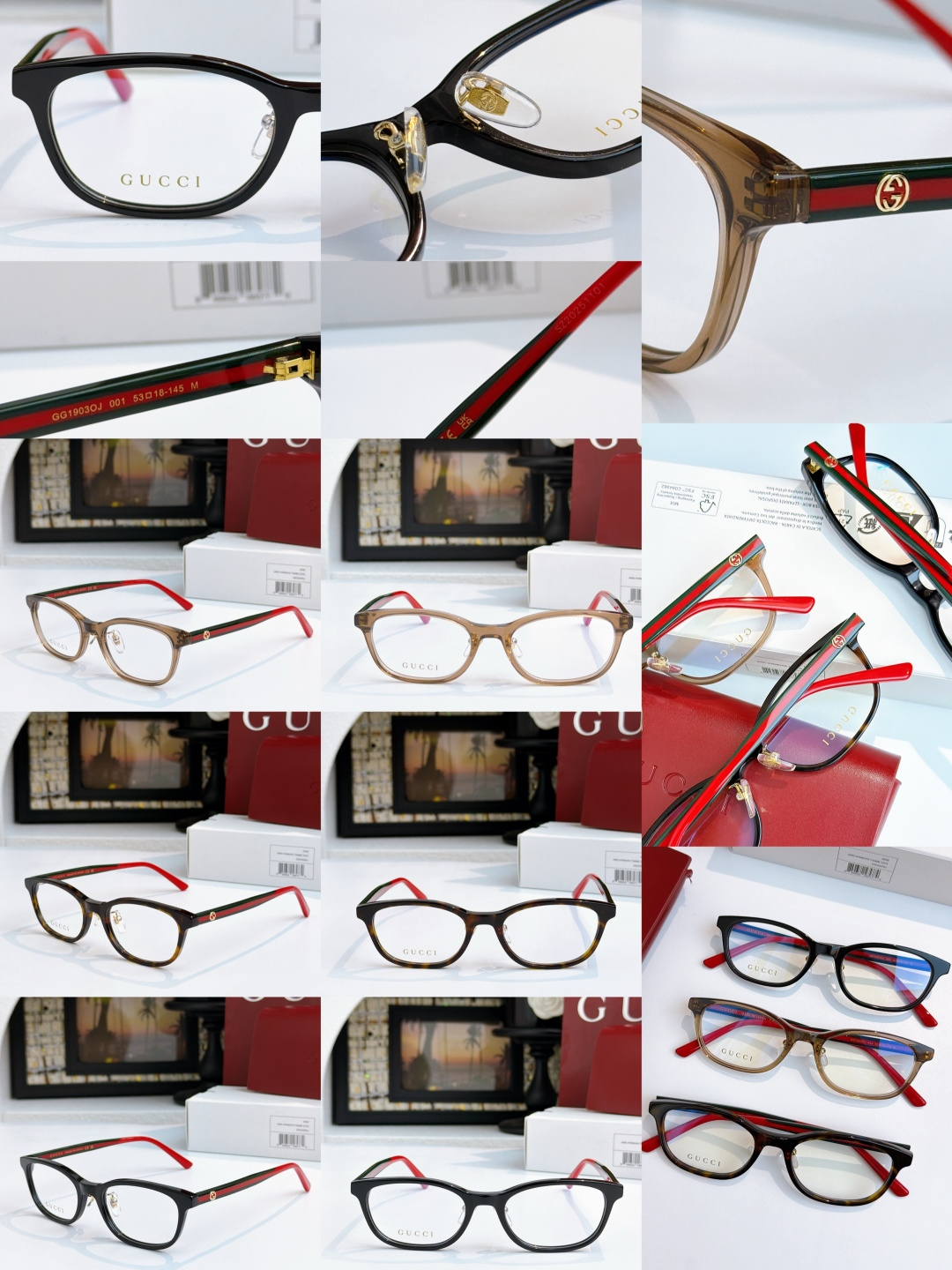 GUCC* MOD: GG1903OJ TALLA: 53口18-145