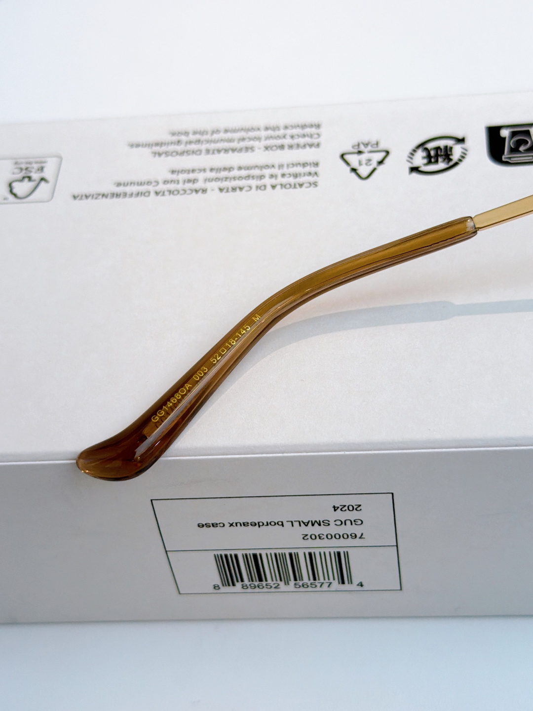 GUCC* MODEL：GG1468OA SIZE：52口18-145🔝🔝