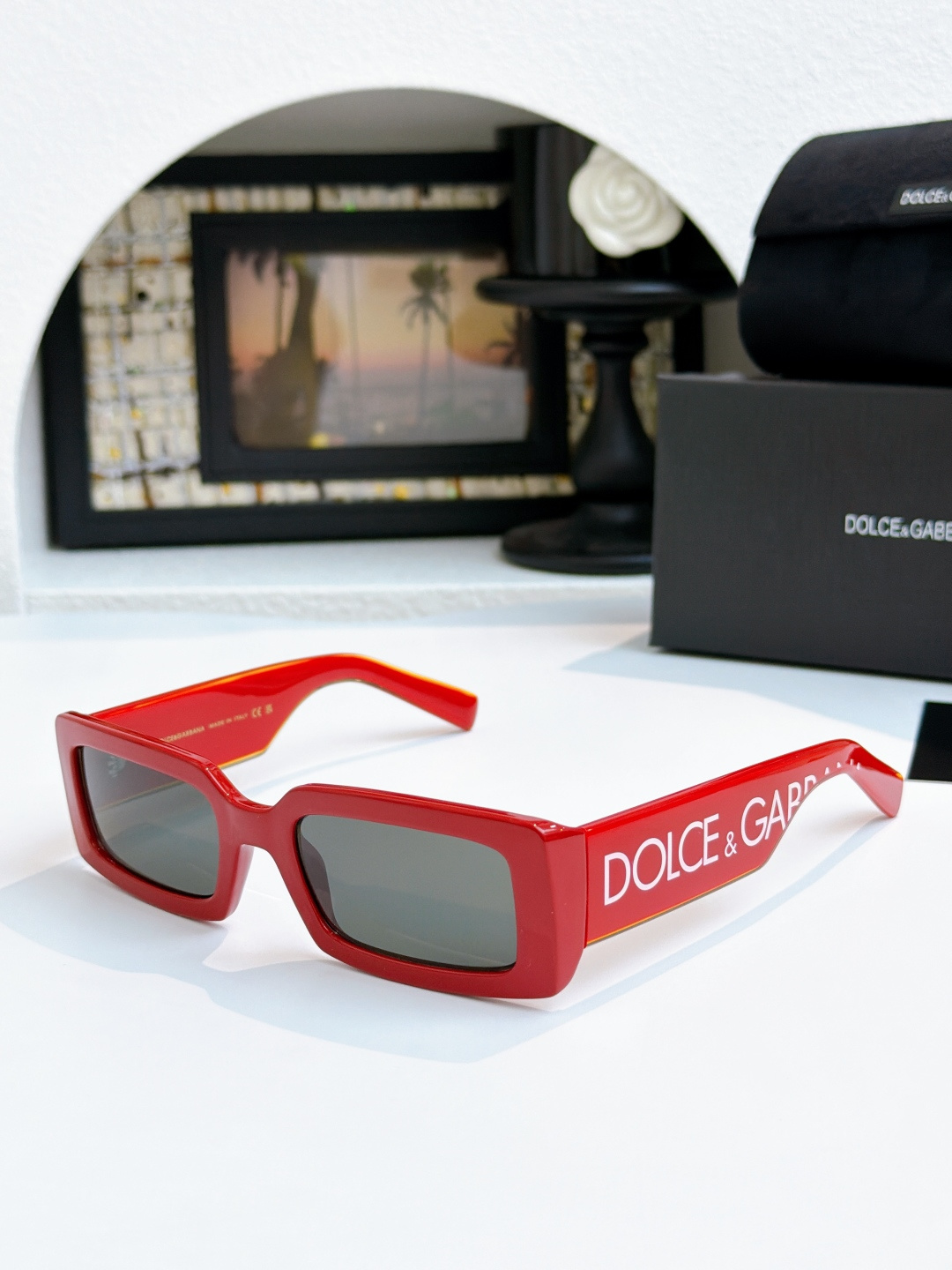 高版本1:1细节原版触手可见的品质Dolce&GabbanaMod：DG6187Size：53-20-1