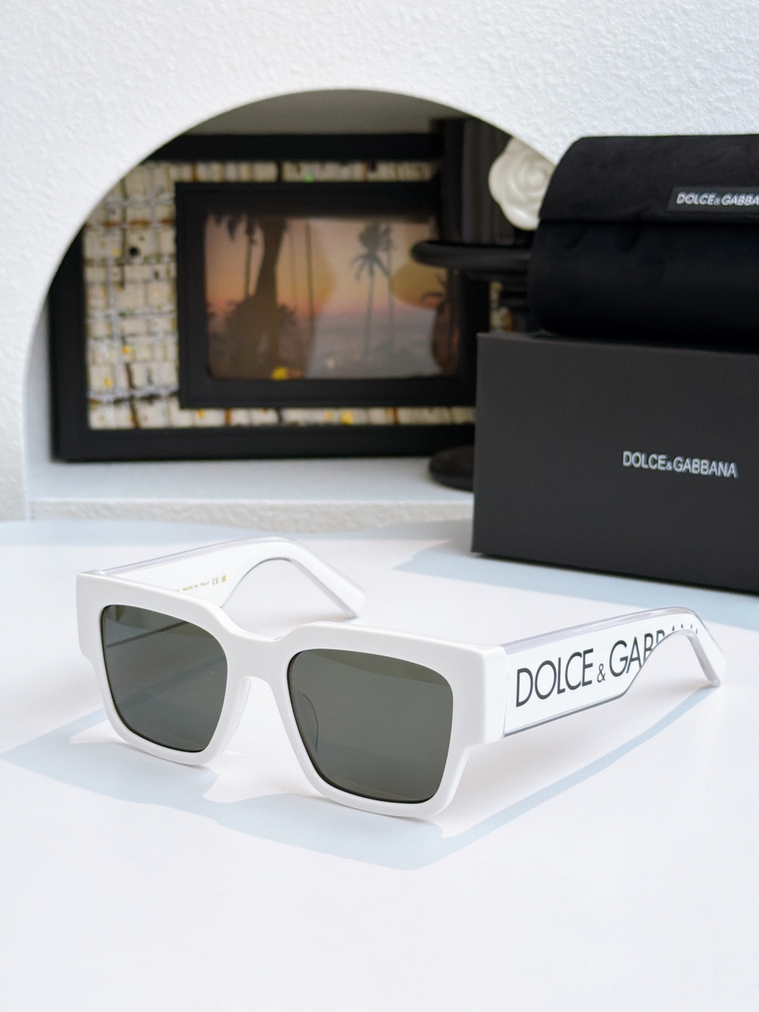 高版本1:1细节原版触手可见的品质Dolce&GabbanaMod：DG6184Size：52-18-1