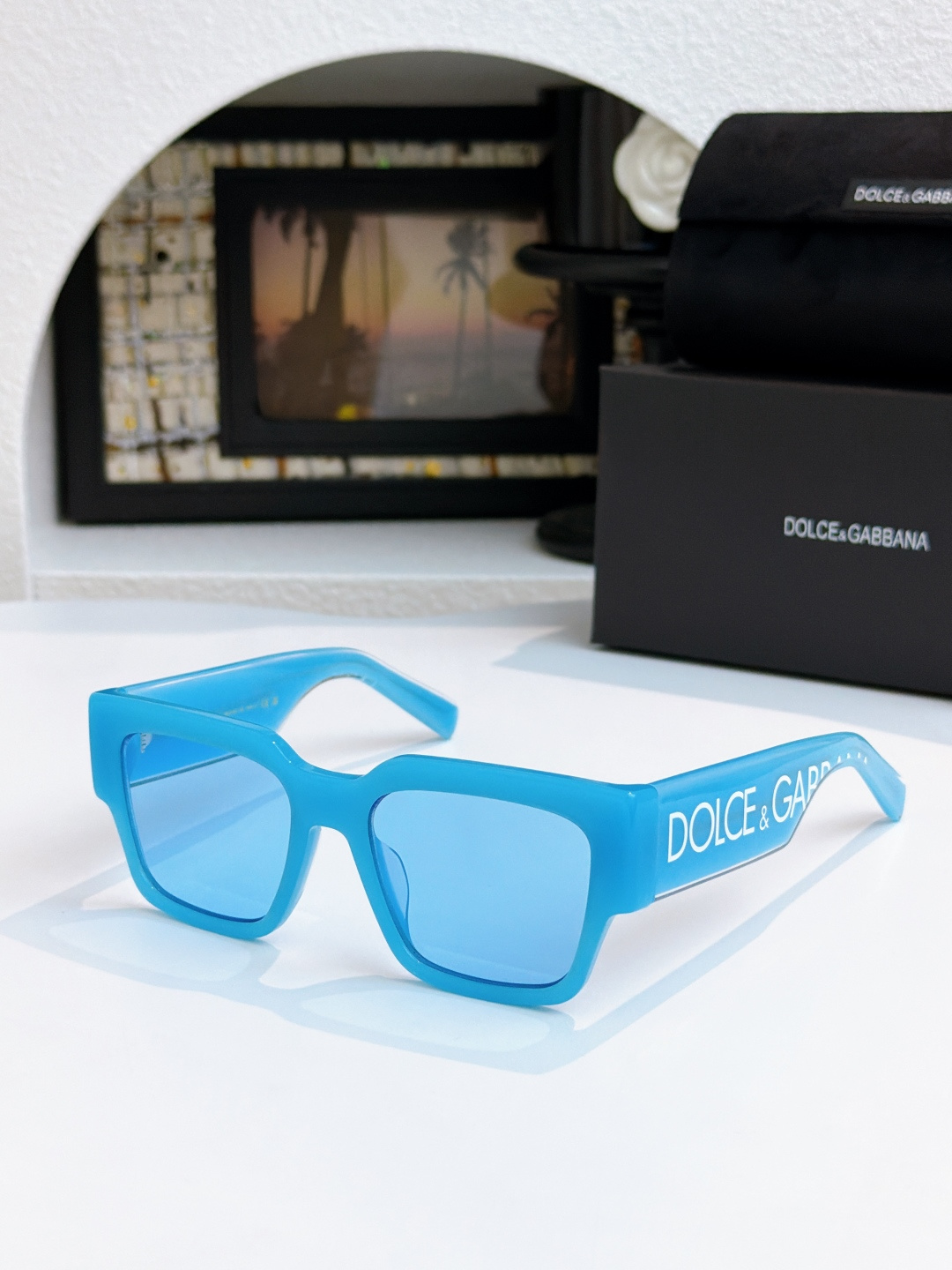 高版本1:1细节原版触手可见的品质Dolce&GabbanaMod：DG6184Size：52-18-1