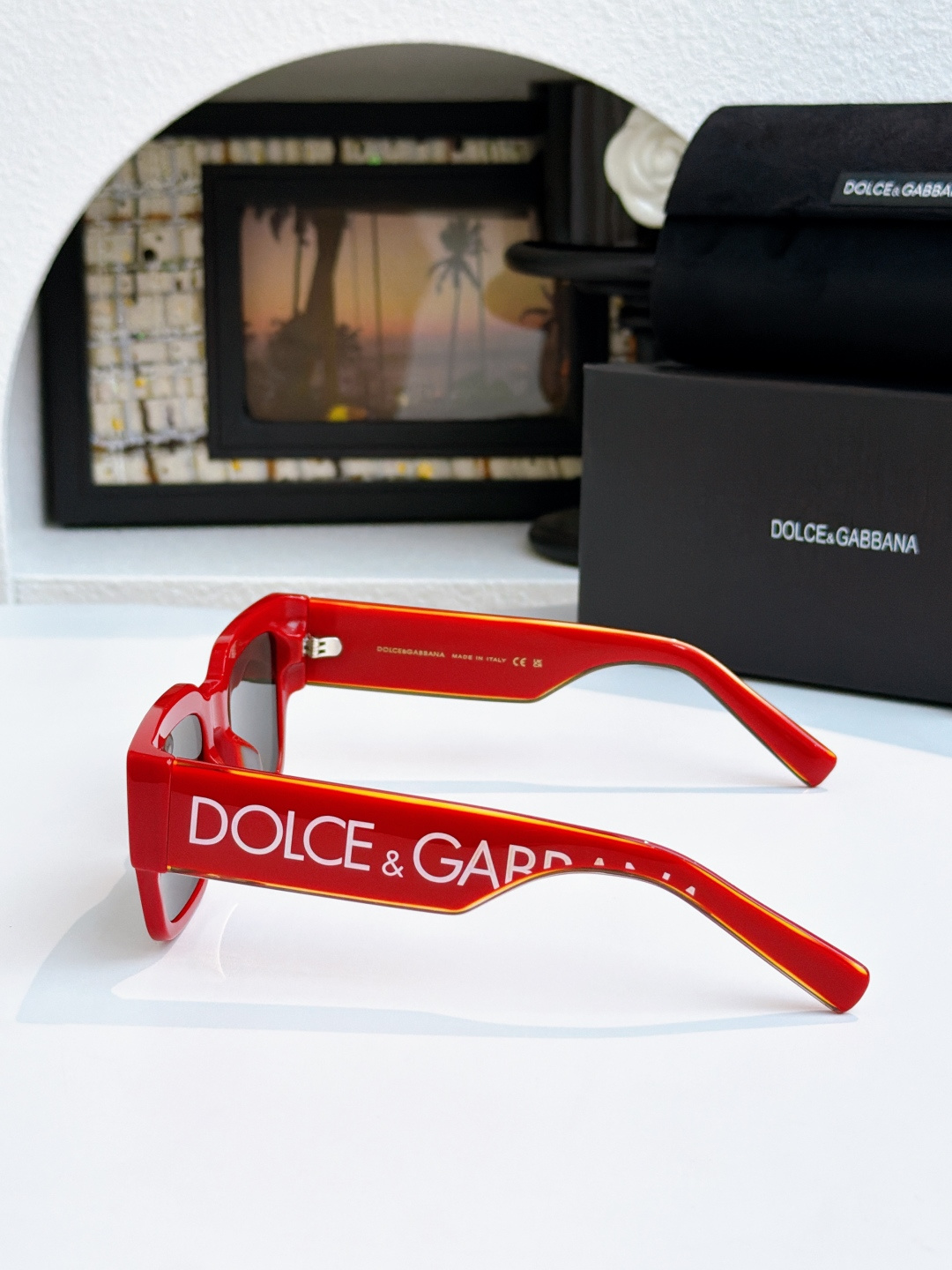 高版本1:1细节原版触手可见的品质Dolce&GabbanaMod：DG6184Size：52-18-1