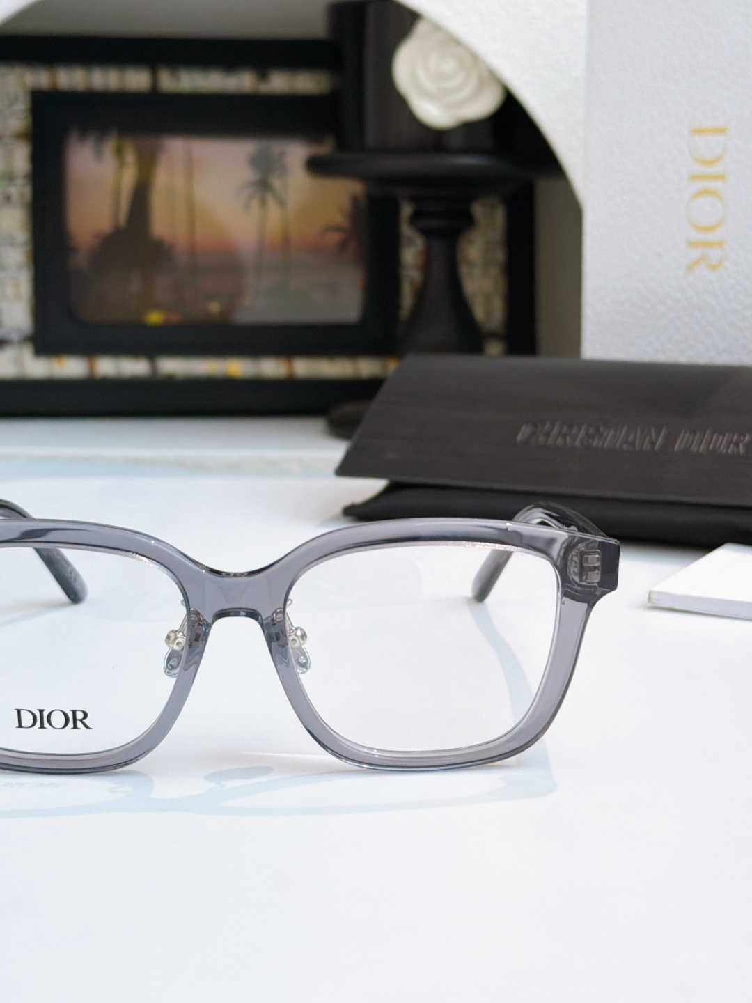 DIO*MOD：DIORGlwO S1FSIZE：51口17-145新品眼镜框🔝🔝