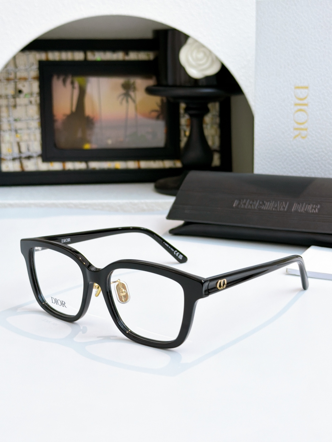 DIO*MOD：DIORGlwO S1FSIZE：51口17-145新品眼镜框🔝🔝