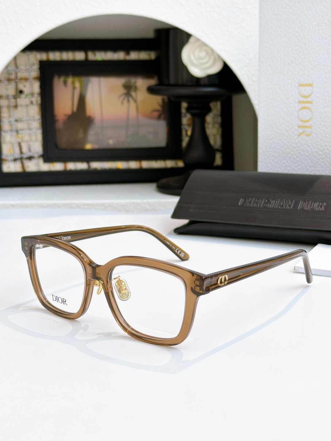 DIO*MOD：DIORGlwO S1FSIZE：51口17-145新品眼镜框🔝🔝