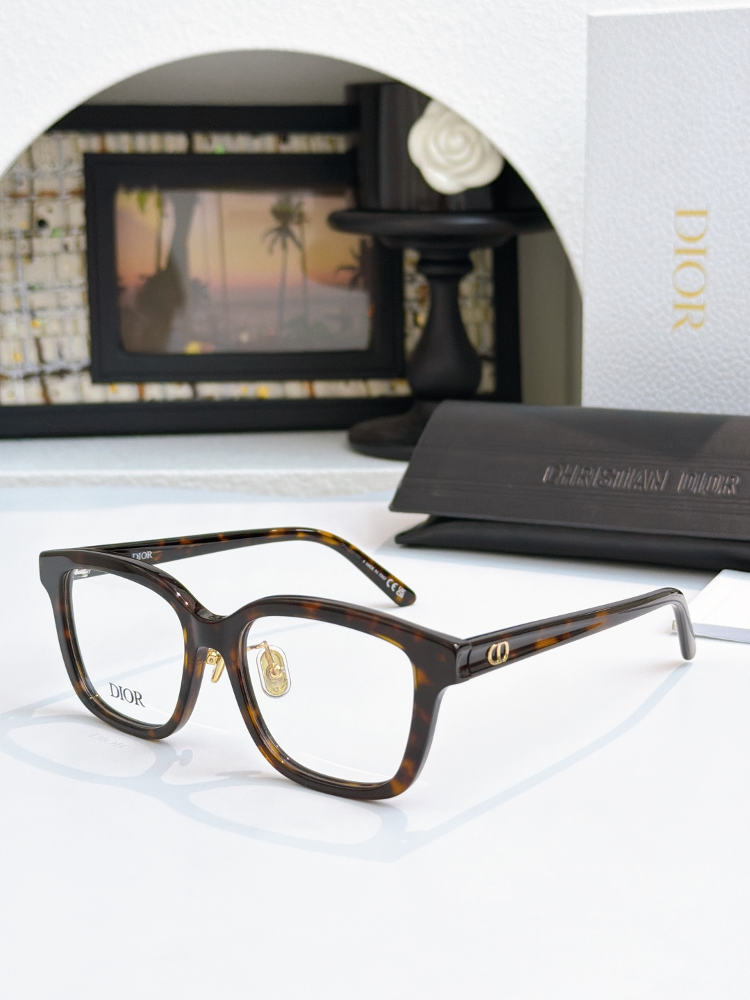 DIO*MOD：DIORGlwO S1FSIZE：51口17-145新品眼镜框🔝🔝