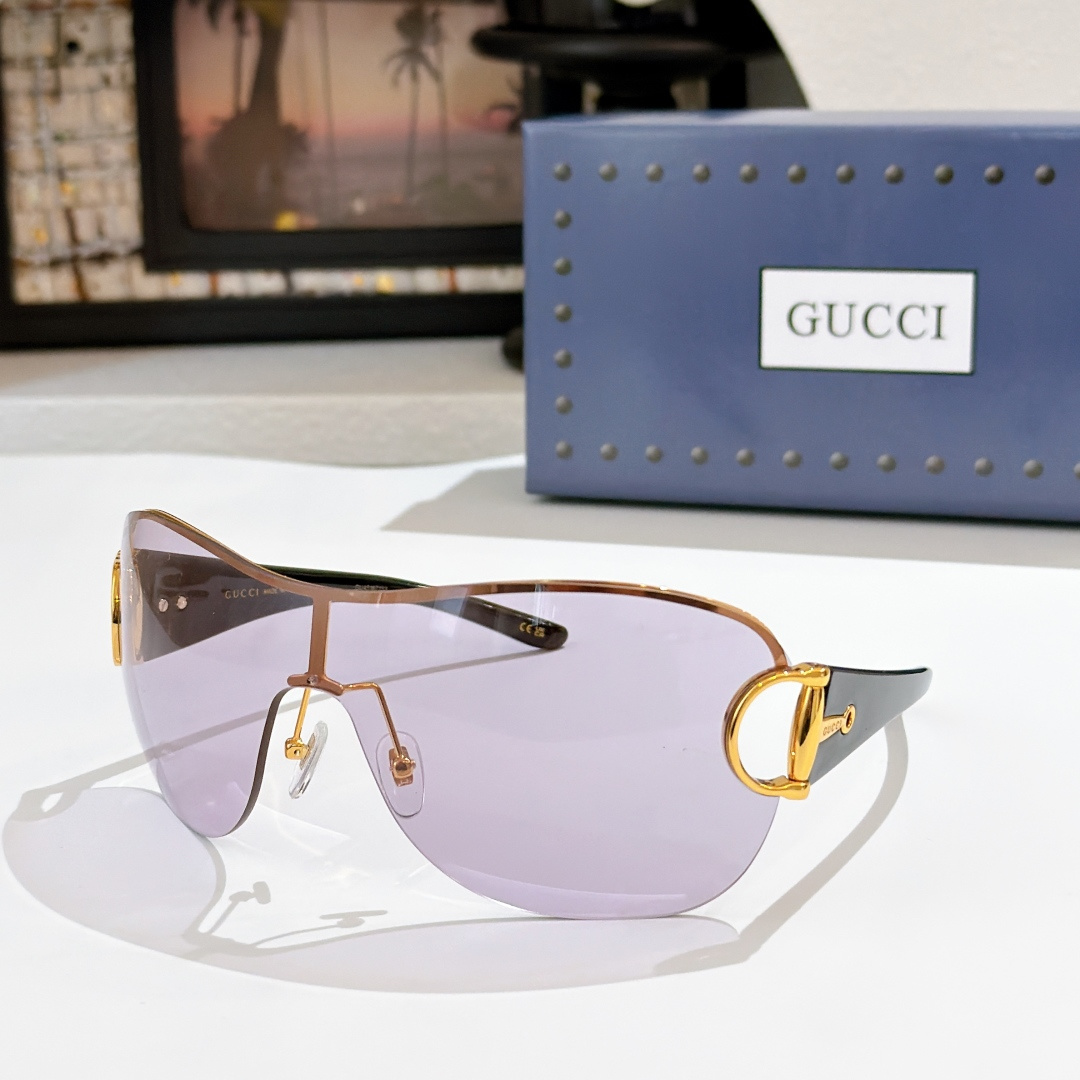 GUCCI Oversized MODEL：GG2174SSIZE：140口115🔝🔝