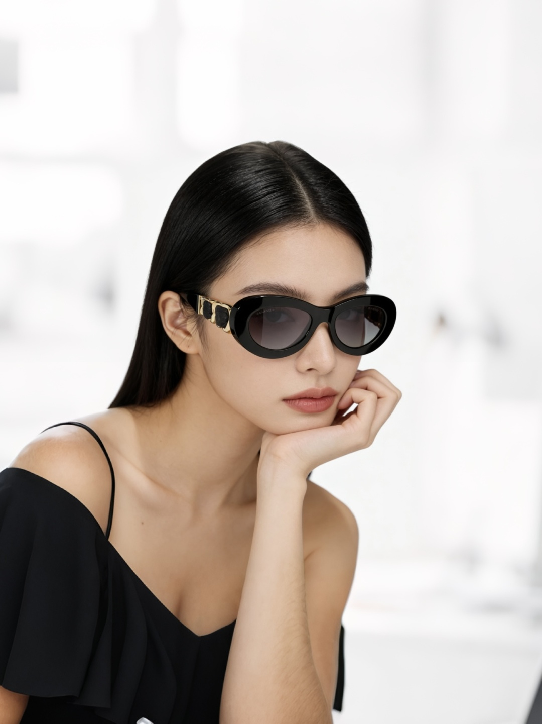 NO:726953,Original quality CHANE* MOD9182 SIZE52 mouth 20-zp mold concave metal glasses sunglasses sunglasses, glasses, chanel19860909Originial quality CHANE* MOD9182 SIZE52口20- zp开模内凹金属 眼镜墨镜太阳镜,眼镜,chanel,glasses