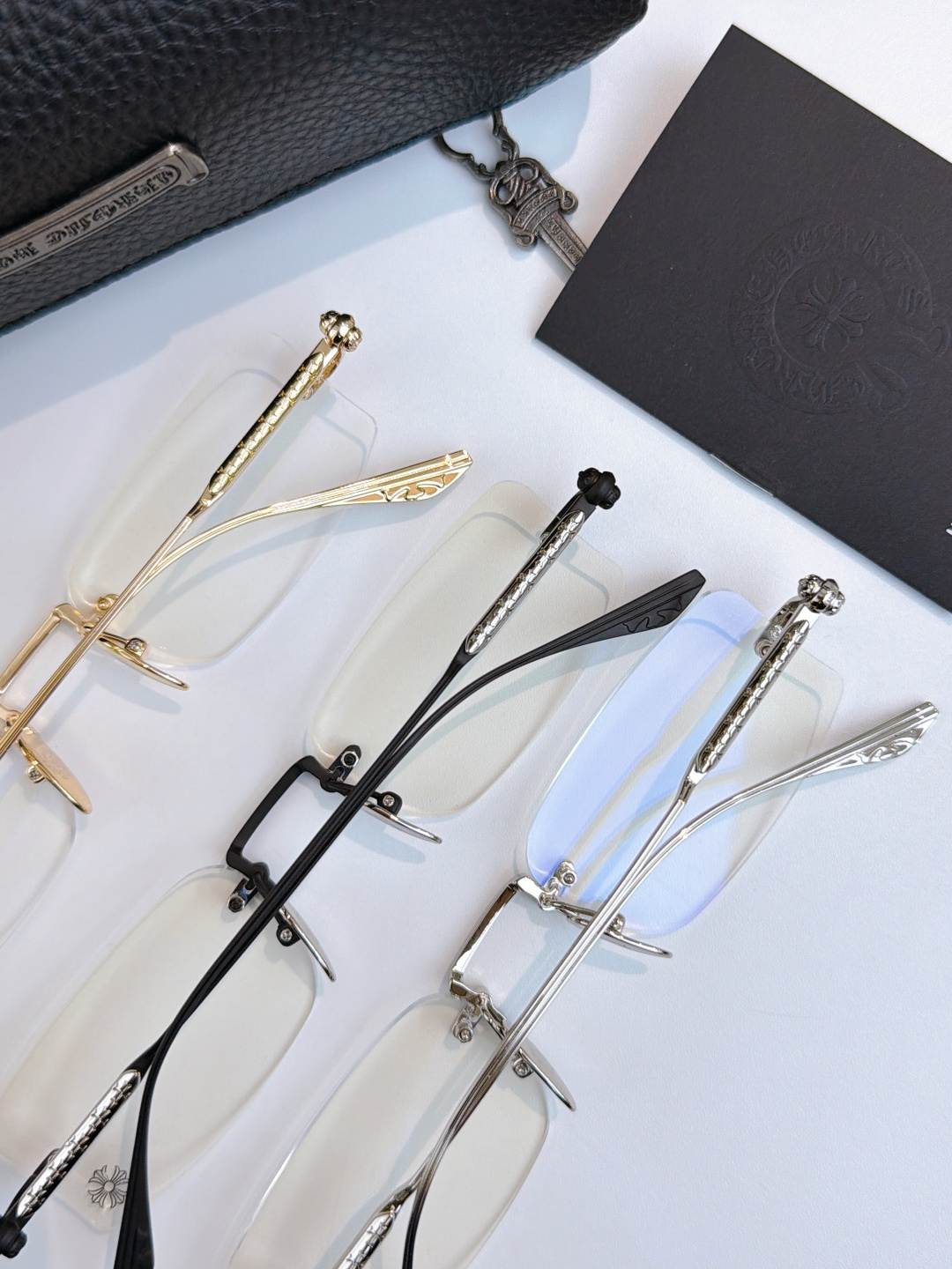 TitaniumChrome Hearts Mod：HOLE SHOTSize：52口21-148🔝🔝