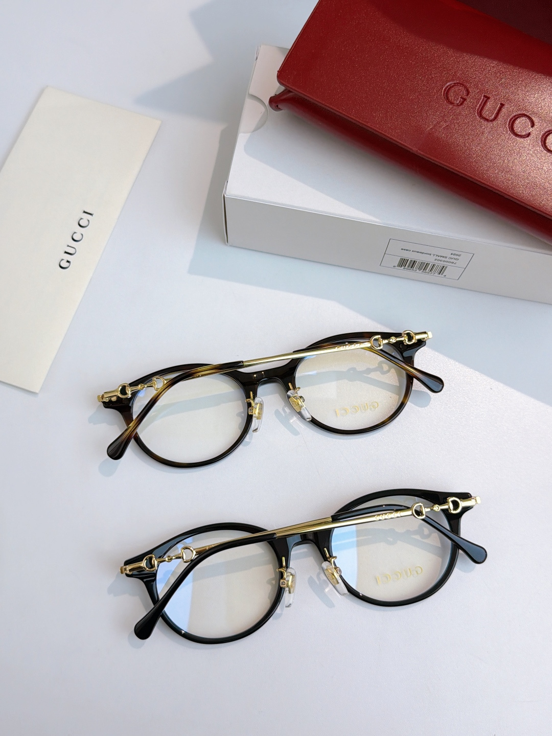 GUCC*Mod：GG1904 Size：52口21-140超优雅马衔扣镜腿高品质 上脸温柔可爱 带鼻托