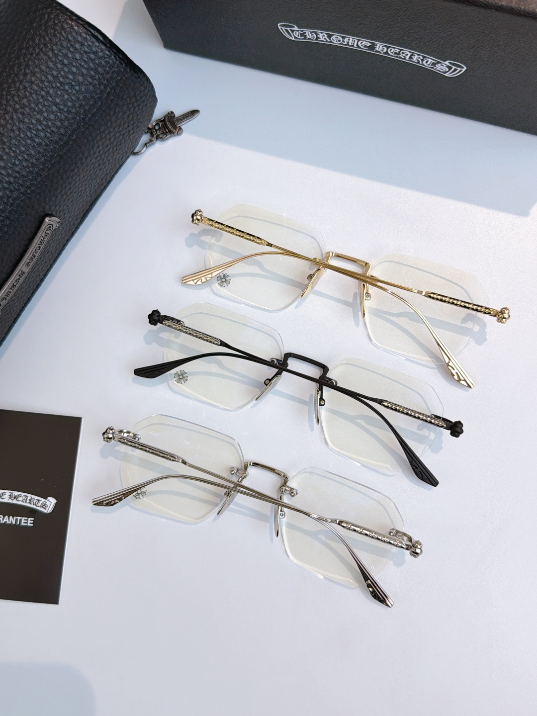 纯钛TitaniumChrome Hearts Mod：HOLE SHOTSize：52口21-148 