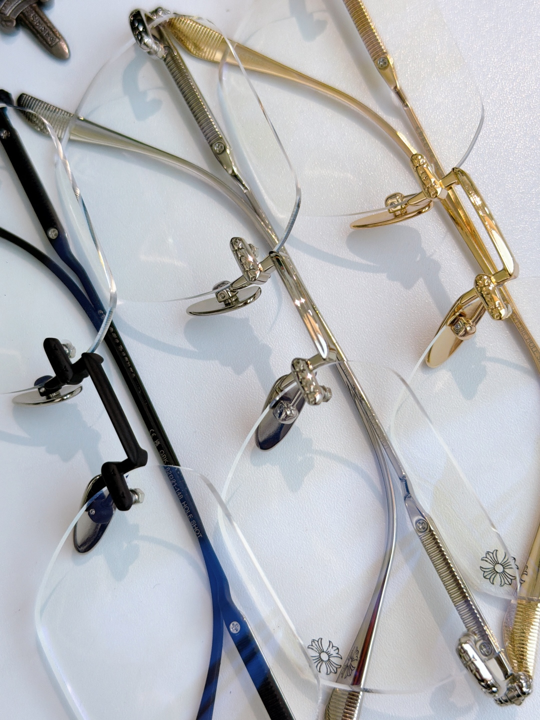 纯钛TitaniumChrome Hearts Mod：HOLE SHOTSize：52口21-148 