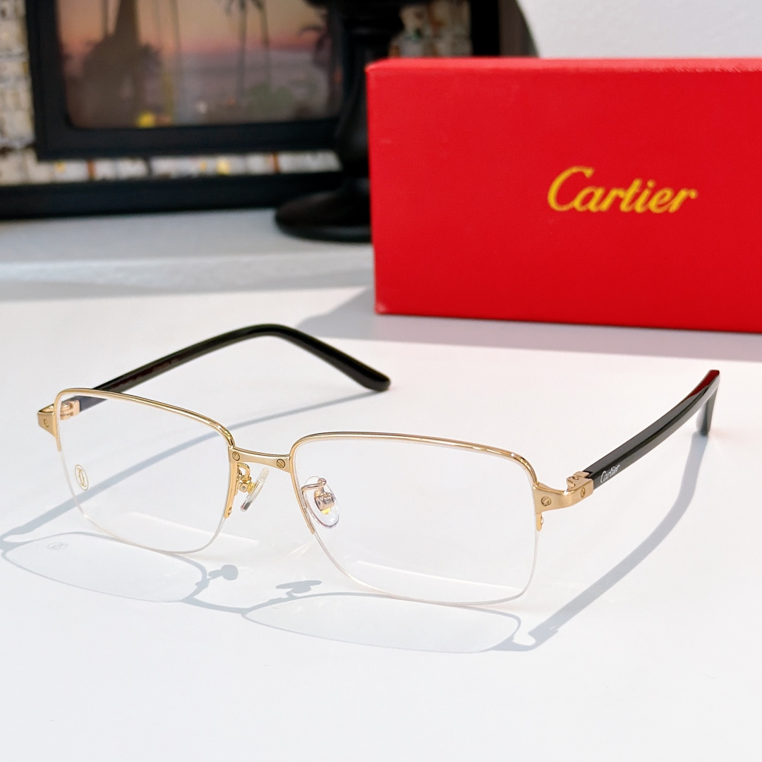 CARTIERPure titaniumMOD：CT0217Osize：57口17-145🔝🔝