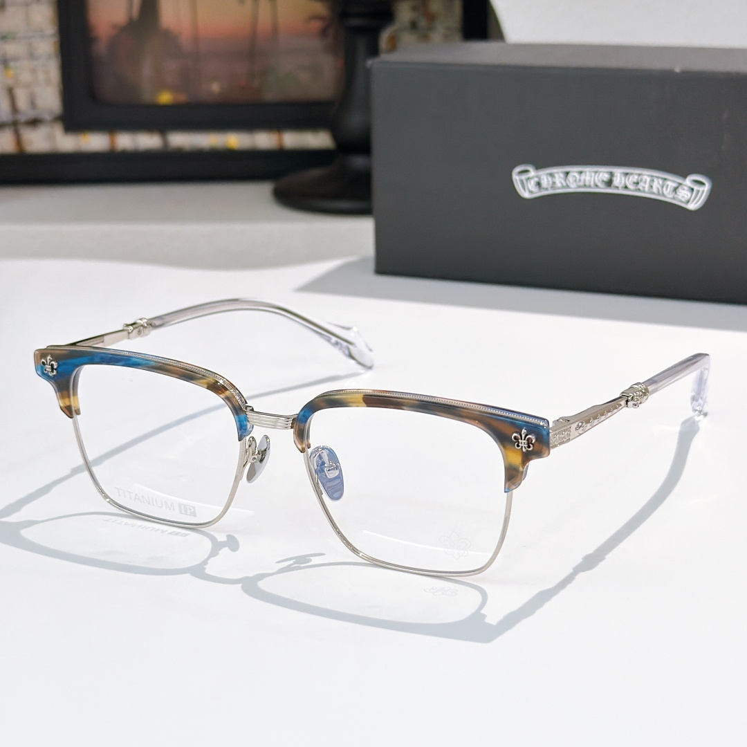 NO:769177,CHROME HEART Titanium CH8339 SIZE: 53 mouth 18-152 glasses sunglasses sunglasses, glasses, chrome hearts19860909CHROME HEART 钛 CH8339 SIZE:53口18-152 眼镜墨镜太阳镜,眼镜,chrome hearts,glasses