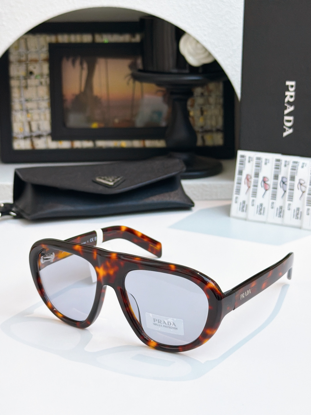 NO:769089,Original quality Original details Prad* Mod SPR C05 Size 57 mouth 18- glasses, sunglasses, sunglasses, glasses, prada19860909Originial quality 原版细节 Prad* Mod SPR C05 Size 57口18- 眼镜墨镜太阳镜,眼镜,prada,glasses