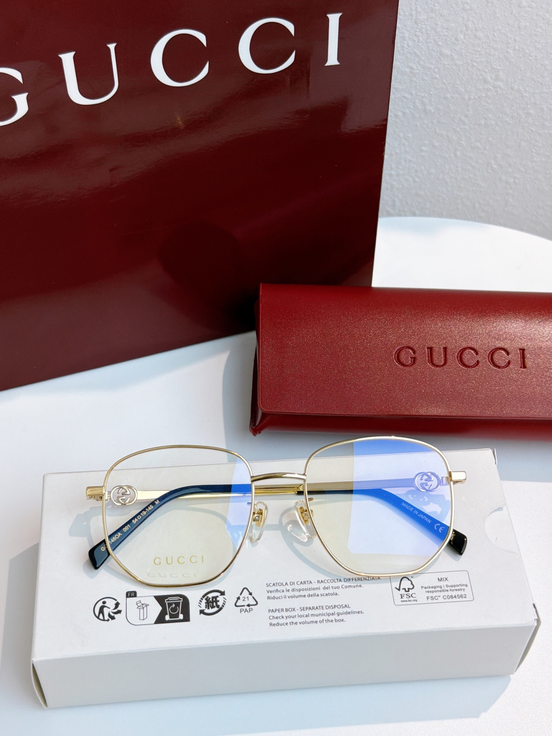GUCC*MOD：GG2146OA SIZE：54口19-145 王鹤棣同款🔝🔝
