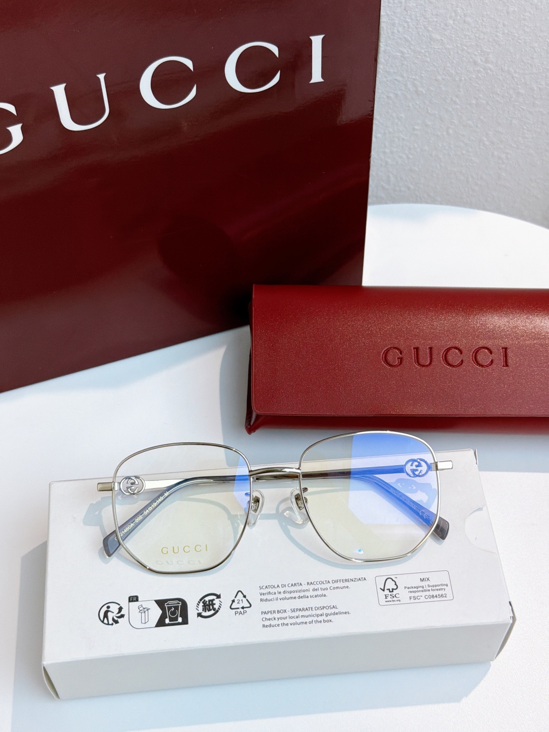GUCC*MOD：GG2146OA SIZE：54口19-145 王鹤棣同款🔝🔝