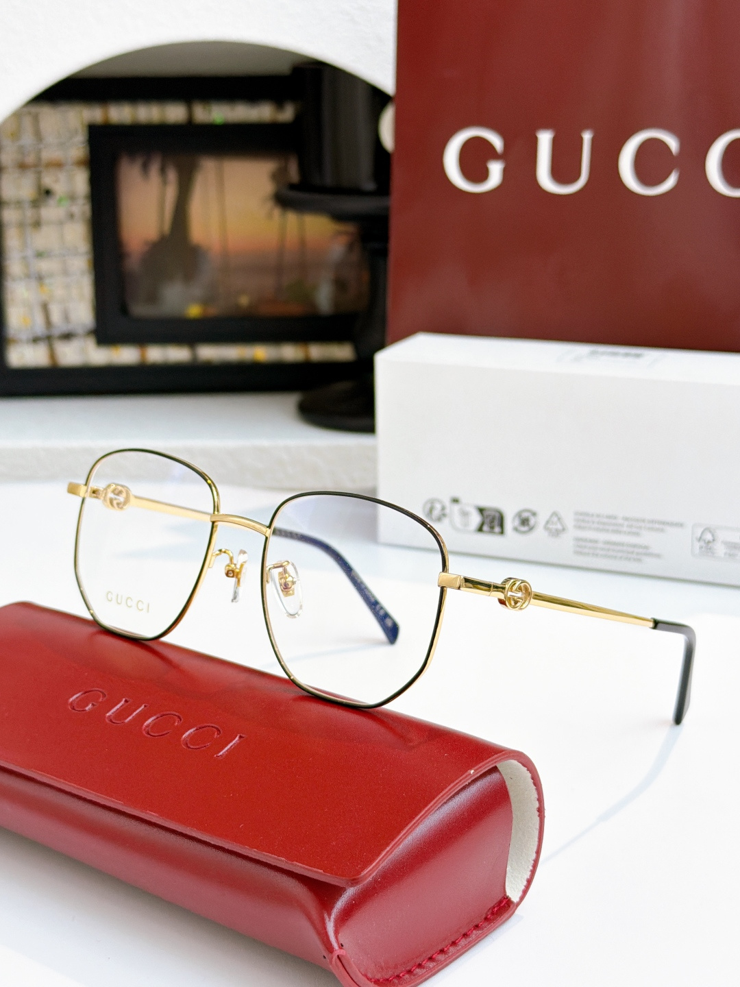 NO:770703,95 GUCC* MODGG2146OA SIZE54 mouth 19-Wang Hedi same style glasses, sunglasses, sunglasses, glasses, gucci1986090995 GUCC* MODGG2146OA SIZE54口19- 王鹤棣同款  眼镜墨镜太阳镜,眼镜,gucci,glasses