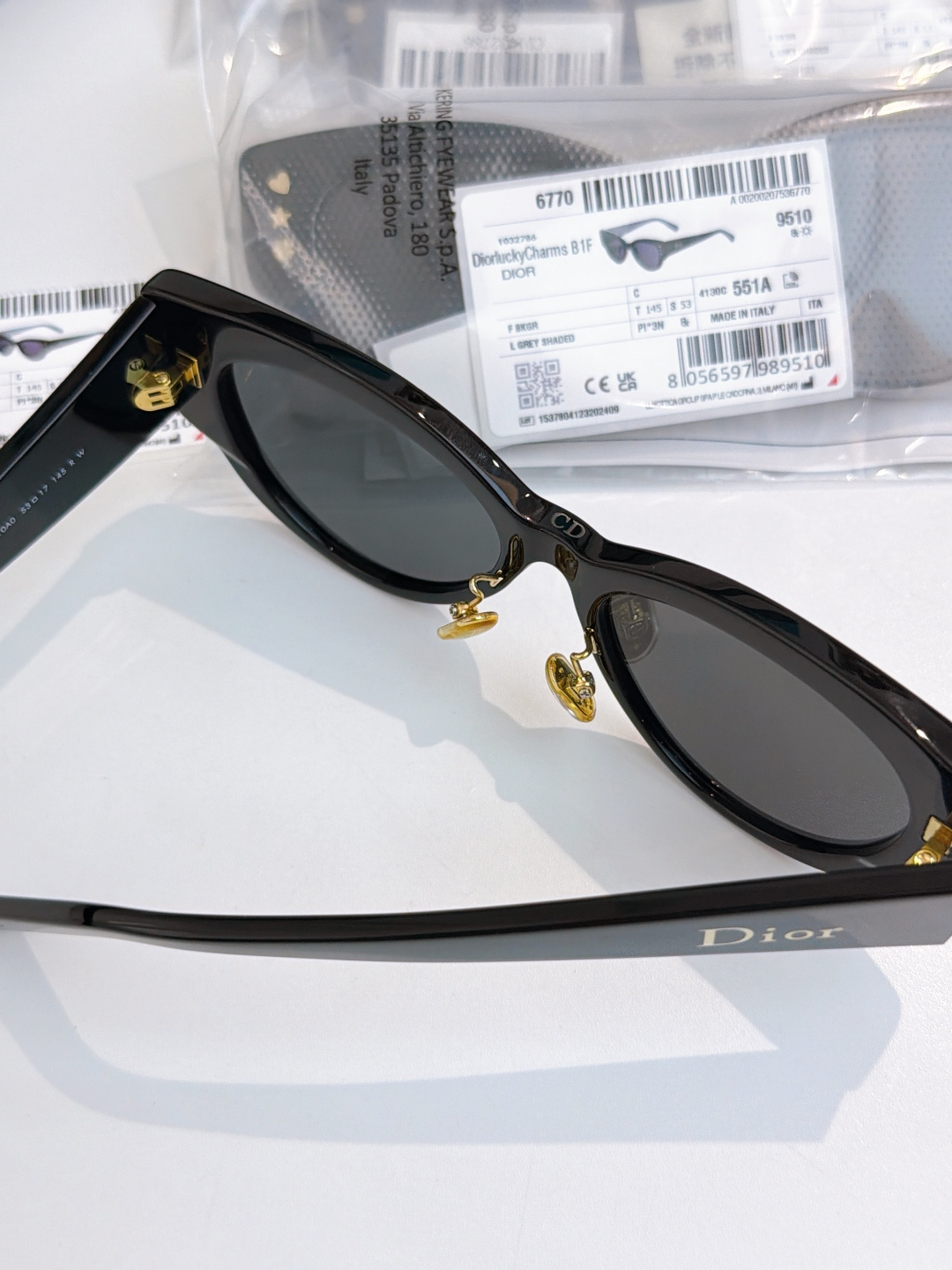 高版本✔️\nDIOR新品\nMod：DiorLuckyCharmsB1F\nSize：53口17-145\n