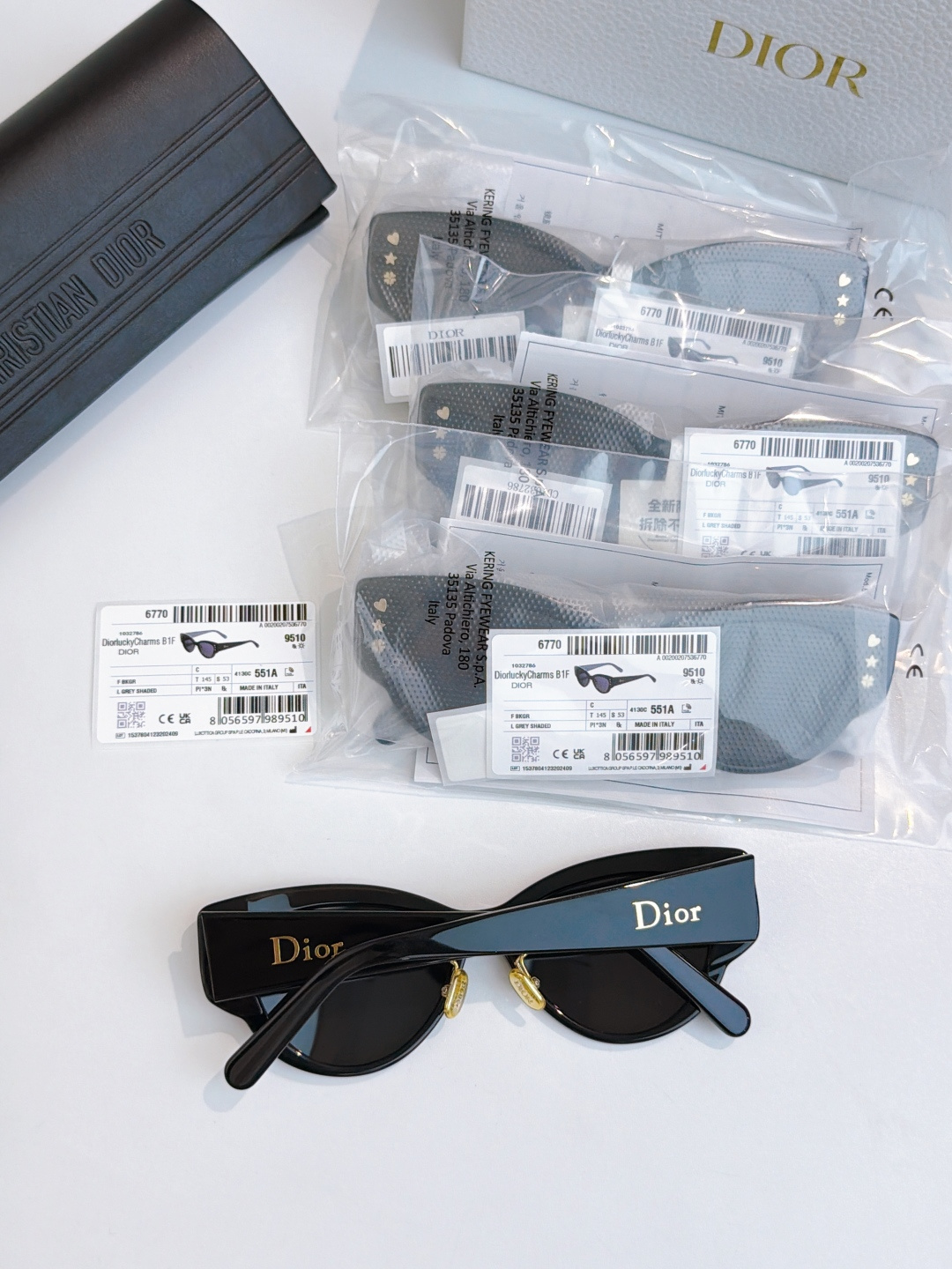 高版本✔️\nDIOR新品\nMod：DiorLuckyCharmsB1F\nSize：53口17-145\n