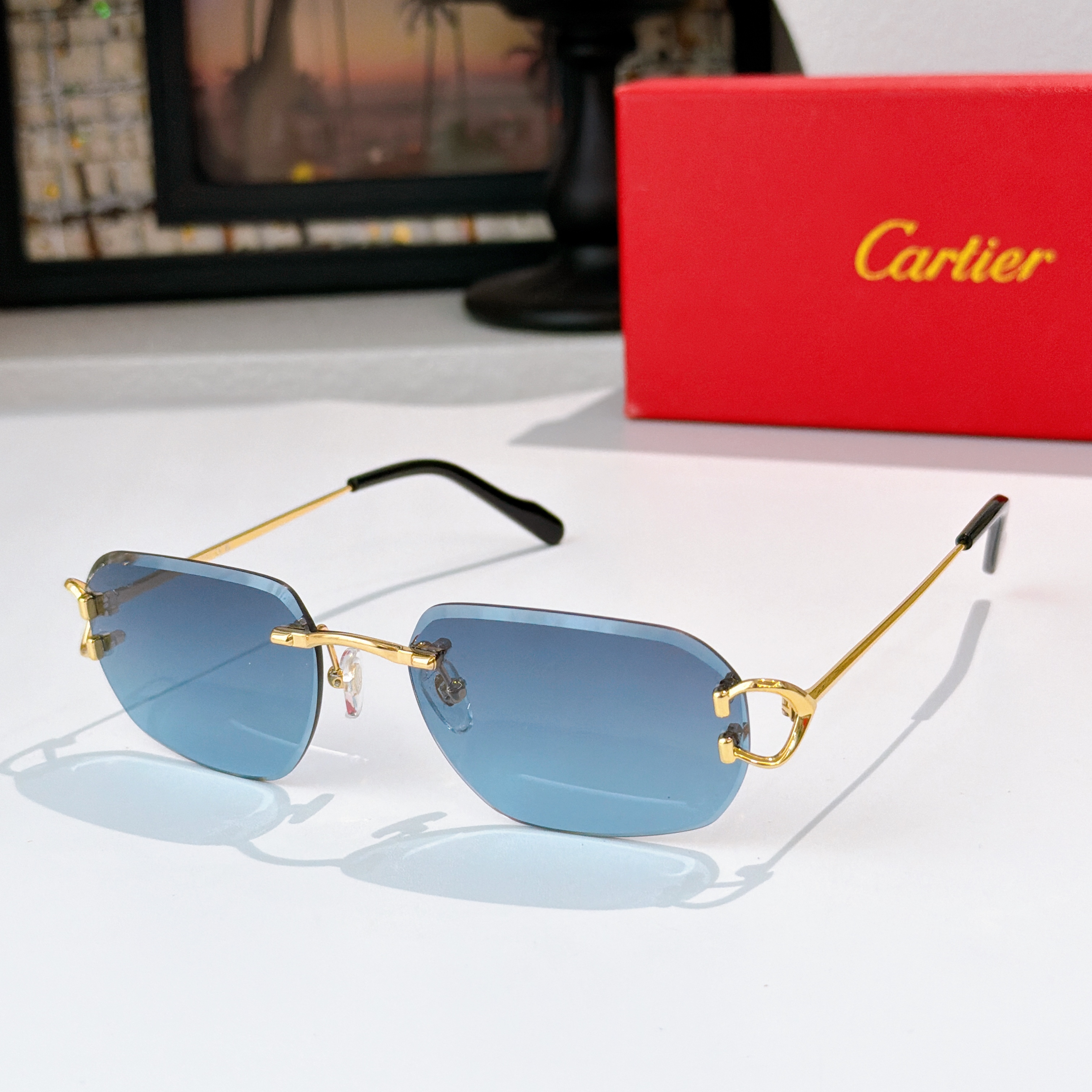 까르띠에 선글라스 72160 Cartier Sunglasses 이미지 10