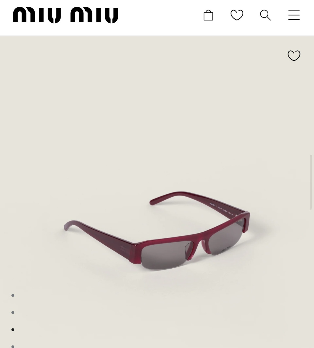 Miu Miu MIU MI*