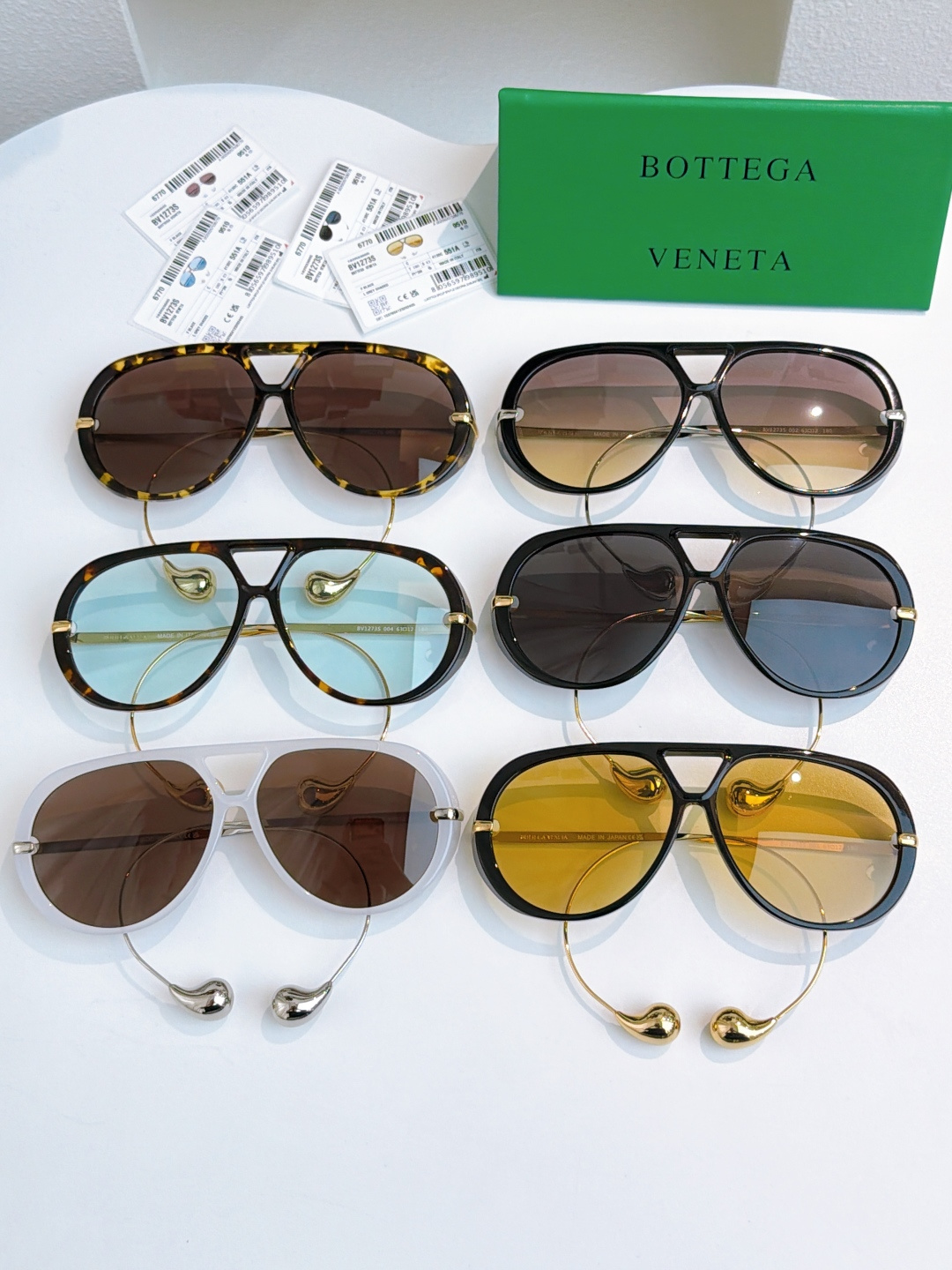 钢珠份量杠杠实物质感满分💯对版zP BOTTEGA VENETA Mod：BV1273SSize：63-